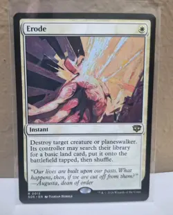 MTG Erode #0015 Secrets of Strixhaven Regular Rare Mint/NM - Magic The Gathering - Image 1