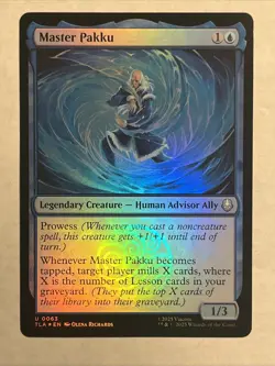Master Pakku Avatar: The Last Airbender Foil - Image 1