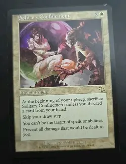 Solitary Confinement Judgment MTG Regular Lightly Played - Image 1