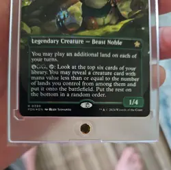 Loot, Exuberant Explorer - Mana Foil - Borderless NM Foundations - Image 3
