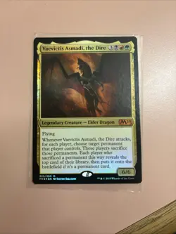 Vaevictis Asmadi, the Dire NM Core Set 2019 Foil - Image 1