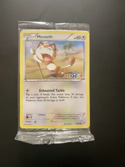 Pokemon TCG Meowth Toys R Us Promo 053/083 Holo English Sealed 2016 - Image 1