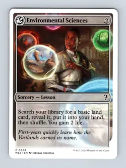 Environmental Sciences (White Border) Mystery Booster 2 Non-Foil MTG NM - Image 1