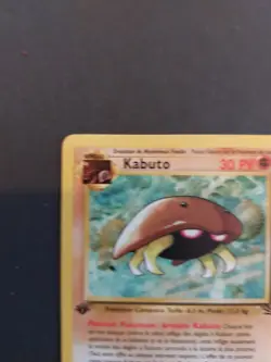 Carte Pokemon Kabuto 50/62 Edition 1 Ed 1 Fossile Wizards 6 - Image 2