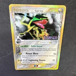 Rayquaza 13/113 Ex Delta Species Stamped Reverse Holo Rare Pokemon 2005 - Image 2