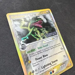 Rayquaza 13/113 Ex Delta Species Stamped Reverse Holo Rare Pokemon 2005 - Image 4