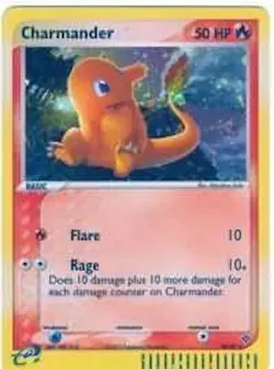 Pokemon TCG - Charmander - 98/97 - Ultra Rare - Holo - Ex Dragon [Light Play] - Image 1