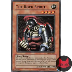 Yugioh The Rock Spirit DB2-EN007 Common NM - Image 1