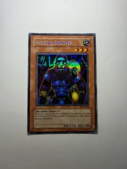 Yugioh - Kinetic Soldier - Secret - Unlimited - WC4-002 - NM - Image 1