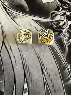 Amanda Lapalme - ManaMoon - Tales of Ecclesia Metal Dice x1 - Yu-Gi-Oh! Branded - Image 1
