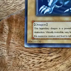 YUGIOH KA-05 Blue Eyes White Dragon MP Vintage - Image 5