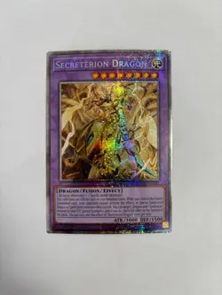 Yu-Gi-Oh! Secreterion Dragon DUAD-EN037 Starlight Rare 1st Edition NM - Image 1