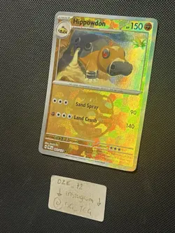 Pokemon Prismatic Evolutions - Hippowdon - 053/131 - MASTERBALL REVERSE - M/NM - Image 4