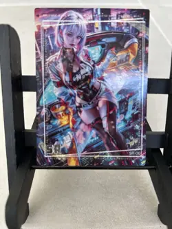 Lucy Cyberpunk Goddess Story - SR-06 - Private Girl Anime Waifu Card CCG - Image 1