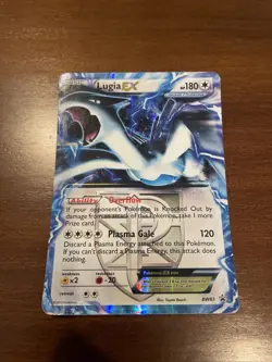 2013 Pokemon Black & White Star Promo Holo Lugia EX #BW83 - Image 1