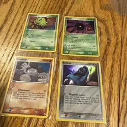 Pokemon TCG Reverse Holo 4 Card Lot Power Keepers Legend Makers Unseen Forced - Image 1