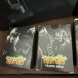 Weird n' Wild Creatures Card Lot w/2 Plastic Storage Box’s & 8 Group Cards & Die - Image 3