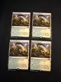 x4 Stirring Wildwood [Ultimate Masters] 4x Magic MTG Cards LP - Image 1