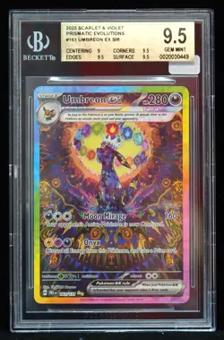 Umbreon ex 161/131 Prismatic Evolutions BGS 9.5 Pokemon Card - Image 1