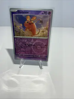 Dedenne 094 2023 Pokemon Scarlet & Violet Reverse Holo Card NM+ - Image 1