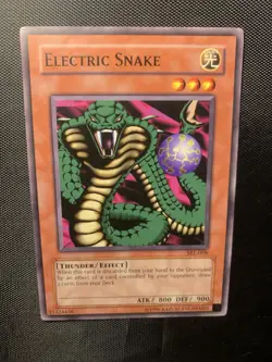 Yugioh - Electric Snake (SRL-008) Common Unlimited TCG Card - Image 1