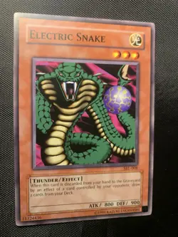 Yugioh - Electric Snake (SRL-008) Common Unlimited TCG Card - Image 2