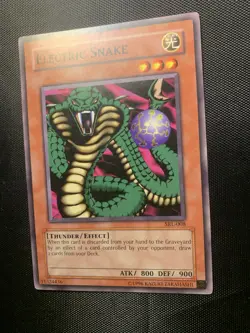 Yugioh - Electric Snake (SRL-008) Common Unlimited TCG Card - Image 4