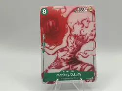 One Piece TCG Monkey D. Luffy P-061 FILM RED Promo Card Green Uta English - Image 1
