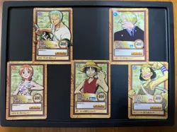 One Piece Carddass Hyper Battle Board Game Included Promo Card 5 Complete - Image 1