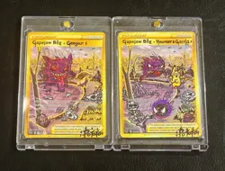 Pokemon TCG Sabrina's Gengar Holo Rare Card 14/132 Hand Draw DIY set👻 - Image 3