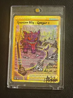 Pokemon TCG Sabrina's Gengar Holo Rare Card 14/132 Hand Draw DIY set👻 - Image 4