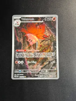 Pokemon TCG - Volcarona 100/086 - Illustration Rare - Black Bolt - LP - Image 1