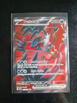 Yveltal EX 105/088 Perfect Order Full Art Holo double ultra Pokemon TCG Card - Image 1