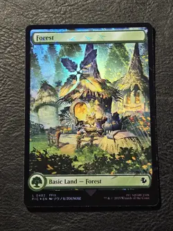 Forest (Chocobo Track Foil) Commander: Final Fantasy Foil - Image 1