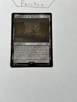 Magic March from the Black Gate Uncommon NM The Lord of the Rings Ships Same Day - Image 1