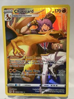 Pokemon Charizard TG03/TG30 Trainer Gallery Lost Origin Ultra Rare Holo NM - Image 1