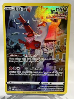 Pokemon Latias GG20/GG70 Crown Zenith Galarian Gallery Holo NM - Image 1