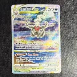Pokemon Darkrai VSTAR GG50/GG70 Crown Zenith Galarian Gallery Ultra Rare Holo 2… - Image 2