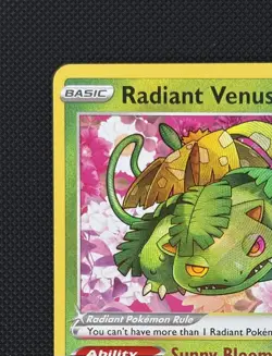 ✨Radiant Venusaur 004/078 [Pokemon Go!] Holo Radiant Rare - NM✨ - Image 3