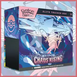 Pokemon TCG: Mega Evolution Chaos Rising Elite Trainer Box ETB ME04 Ships 5/22 - Image 1