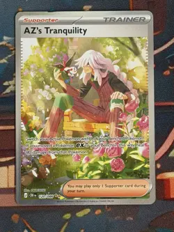 AZ's Tranquility 120/086 Special Illustration Rare NM Chaos Rising Pokemon - Image 1