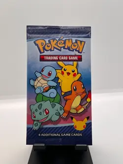 Pokemon 25th Anniversary McDonald’s Exclusive Promo Booster Pack Sealed - Image 1