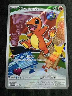 Charmander 038 Holo P ME: Mega Evolution Promo NM/M Pokemon - Image 1