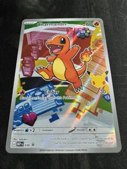 Charmander 038 Holo P ME: Mega Evolution Promo NM/M Pokemon - Image 5