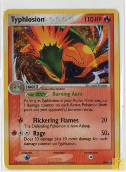 Typhlosion 034 Promo Nintendo Black Star Promos Pokemon Holo Moderately Played - Image 1
