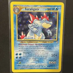 Pokemon Feraligatr 4/111 Neo Genesis Holo LP/NM - Image 1