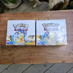 2 Sealed Pokemon Surging Sparks Booster Box 36 Packs Pikachu - Image 1