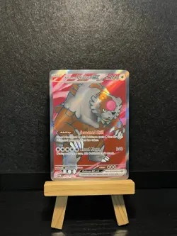 Pokemon - Bloodmoon Ursaluna ex - 202/167 - Twilight Masquerade - Full Art NM - Image 1
