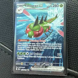 Pokemon TCG Destined Rivals Yanmega EX 228/182 Special Illustration Rare - Image 1