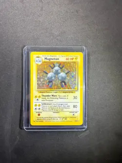 Magneton 009/102 Pokemon Base Set Holo, LP Original Owner - Image 1